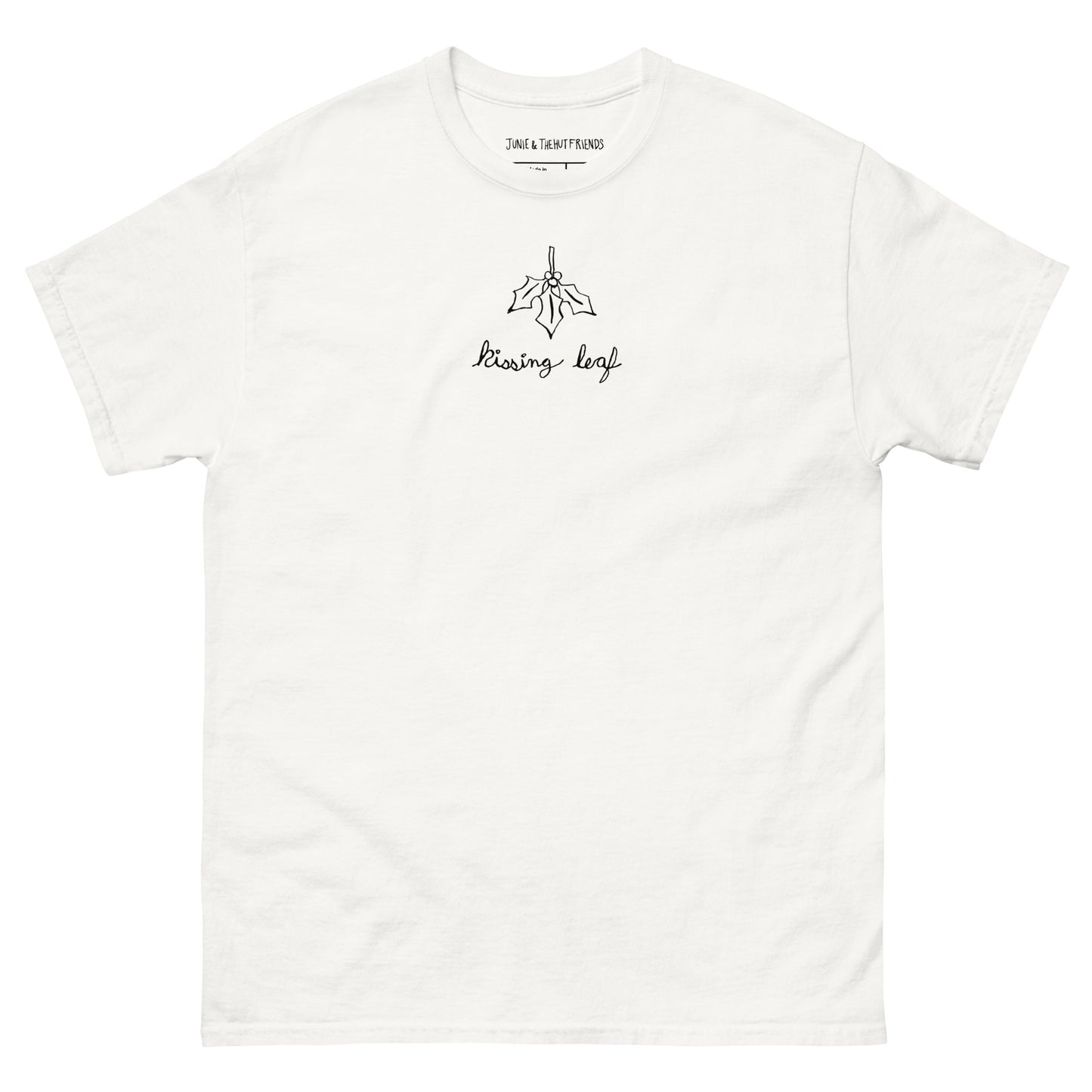 Kissing Leaf Shirt - White