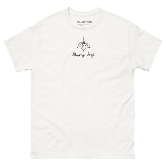 Kissing Leaf Shirt - White